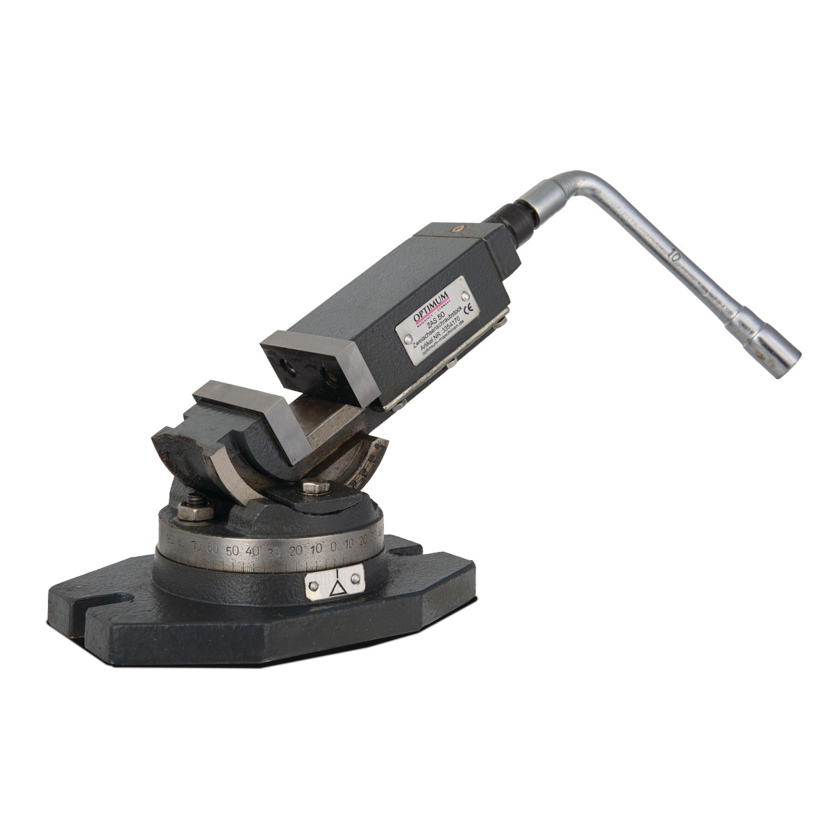 OPTIMUM Zweiachsenschraubstock ZAS 50