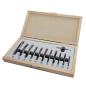 Preview: Holzmann Maschinen Zentrierbohrerset 12tlg, 1-5mm, metrisch ZBS12TLG