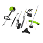 Preview: Zipper Maschinen ZI-GPS252 Gartenpflege-Set