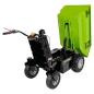 Preview: Zipper Maschinen ED500 Elektro Rad-Dumper hydraulisch Kippbar für Pferdebesitzer