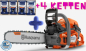 Preview: 967690635 Husqvarna Motorsäge 545 MARK 2 mit Schiene und Kette  inkl 4 Ketten (SP33G) 38cm / 15" - 0.325" - 1,3 mm