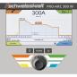 Preview: Schweisskraft MIG/MAG-Impulsschweißgerät PRO-PULS 300 W (Fahrwagen Profi, Bedienfeld unten)