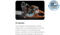 Preview: 967690635 Husqvarna Motorsäge 545 MARK 2 mit Schiene und Kette (SP33G) 38cm / 15" - 0.325" - 1,3 mm