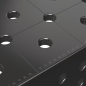 Preview: Schweisskraft Schweißtisch Professional Extreme 8.7 2400x1200x150 Plasmanitriert Diagonalraster