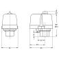 Preview: Aircraft Druckschalter CONDOR MDR 2 / 11 bar