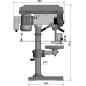 Preview: Optimum Tischbohrmaschine OPTIdrill D 23Pro (400 V) Aktions Set