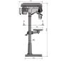 Preview: Optimum Säulenbohrmaschine OPTIdrill D 26Pro