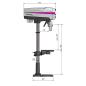 Preview: Optimum Säulenbohrmaschine OPTIdrill DP 33V