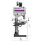 Preview: Optimum Getriebebohrmaschine OPTIdrill DH 55G