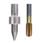 Preview: Optimum Thermobohrer + Gewindeformer THERMDRILL Gewinde Tool-Set CUT M4 kurz
