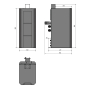 Preview: Optimum Maschinenunterbau mit Absaugung  GU 1 (400 V)