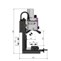 Preview: Optimum Bohr- und Fräsmaschine OPTImill MH 15V
