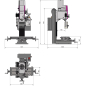 Preview: Optimum Bohr-Fräsmaschine OPTImill MH 22V