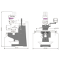 Preview: Optimum Bohr-Fräsmaschine OPTImill MF 4-B