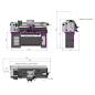 Preview: Optimum Leit- und Zugspindeldrehmaschine OPTIturn TM 3310D