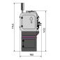 Preview: Optimum Drehmaschine OPTIturn TM 3610D