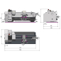 Preview: Optimum Leitspindeldrehmaschine OPTIturn TU 2506 (400 V)