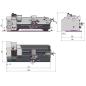 Preview: Optimum Leitspindeldrehmaschine OPTIturn TU 2506 (230 V)