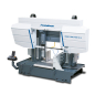 Preview: Metallkraft Halbautomatische Zwei-Säulen-Horizontal-Metallbandsäge  HMBS 1200 x 1400 HA X