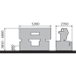 Preview: Metallkraft Halbautomatische Zwei-Säulen-Horizontal-Metallbandsäge  HMBS 1200 x 1400 HA X