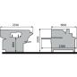 Preview: Metallkraft Vollautomatische Schwenkrahmen-Metallbandsäge  BMBS 300 x 320 CNC-G