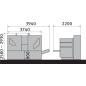Preview: Metallkraft Vollautomatische Zwei-Säulen-Horizontal-Metallbandsäge  HMBS 5000 CNC X