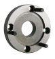 Preview: Optimum Futterflansch  Ø 160 mm Camlock DIN ISO 702-2 Nr. 4