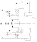 Preview: 21-0835 Bernardo 4-Backenfutter aus Guss Standard-4-Backenfutter DK12-200/D6