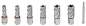 Preview: 41-1119 Bernardo Zubehör Magnet-Kernbohrmaschinen HSS-Standard Kernbohrer-Set KBK, 13 - 22 mm, Bohrtiefe 30 mm