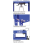 Preview: ELMAG Hydraulische Werkstattpresse XL