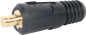 Preview: ELMAG Schweißkabel-Stecker 35/50/70mm2, schwarz
