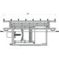 Preview: Unicraft Arbeitsplatztisch  HT 300 M PSR