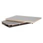 Preview: Unicraft Tischoberteil  HPL Lochrasterplatte 1200x800/1600x1200, Ø20 mm, mit Schubkasten