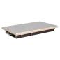 Preview: Unicraft Tischoberteil  HPL Lochrasterplatte 1200x800/1600x1200, Ø20 mm, mit Schubkasten
