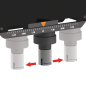 Preview: Unicraft Hydraulische Werkstattpresse  WPP 50 BPHF TOP