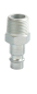 Preview: ELMAG Stecknippel Edelstahl 316 "Euro Profil"