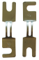 Preview: ELMAG ALU-Sicherung 400 A - L155 x B43mm