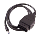 Preview: ELMAG Kabeladapter Niedervoltstecker für 10A auf OBD II