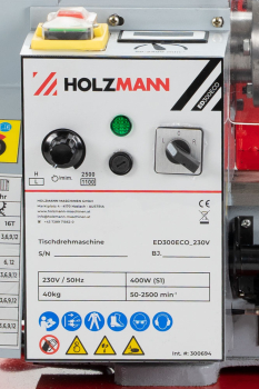 Holzmann Tischdrehmaschine ED 300 ECO Metalldrehmaschine Drehmaschine Drehen