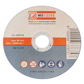 Holzmann Maschinen Trennscheibe (10stk) 125*22,23 1mm WS125TS