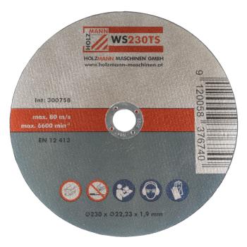 Holzmann Maschinen Trennscheibe (10stk) 230*22,23 1,9mm WS230TS