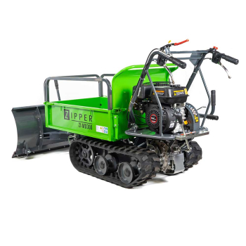 Zipper Maschinen ZI-MD 300 Miniraupendumper inkl. Räumschild Minidumper Schubkarre