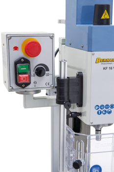 02-1019A Bernardo Bohr- und Fräsmaschinen KF 16 Vario inkl. 3-Achs Digitalanzeige DT 40