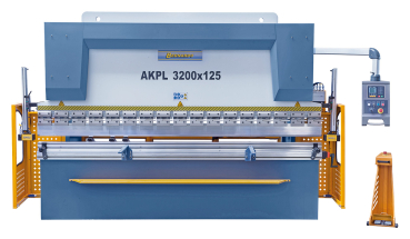 06-1972XL0 Bernardo Hydraulische Abkantpressen AKPL 3200 x 200 mit manueller Bombiereinrichtung