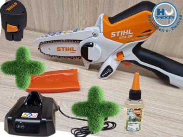 STIHL® Akku-Gehölzschneider GTA 26 SET mit Akku AS2 Ladegerät AL1 GTA26 SET