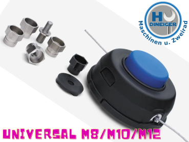 578449401 Husqvarna Trimmerkopf T35 Universal M8 /M10/M12, 2,4mm,2-fädig