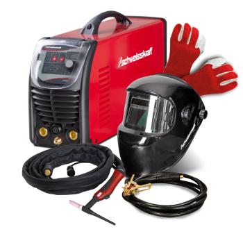 Schweisskraft Tragbarer WIG DC Inverter EASY-TIG 201 DC PULSE Aktions-Set