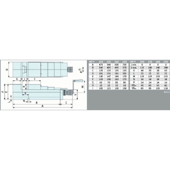 ELMAG CNC Hydraulikschraubstock