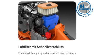 967690635 Husqvarna Motorsäge 545 MARK 2 mit Schiene und Kette  inkl 4 Ketten (SP33G) 38cm / 15" - 0.325" - 1,3 mm