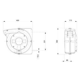 ELMAG Automatischer Schlauchaufroller